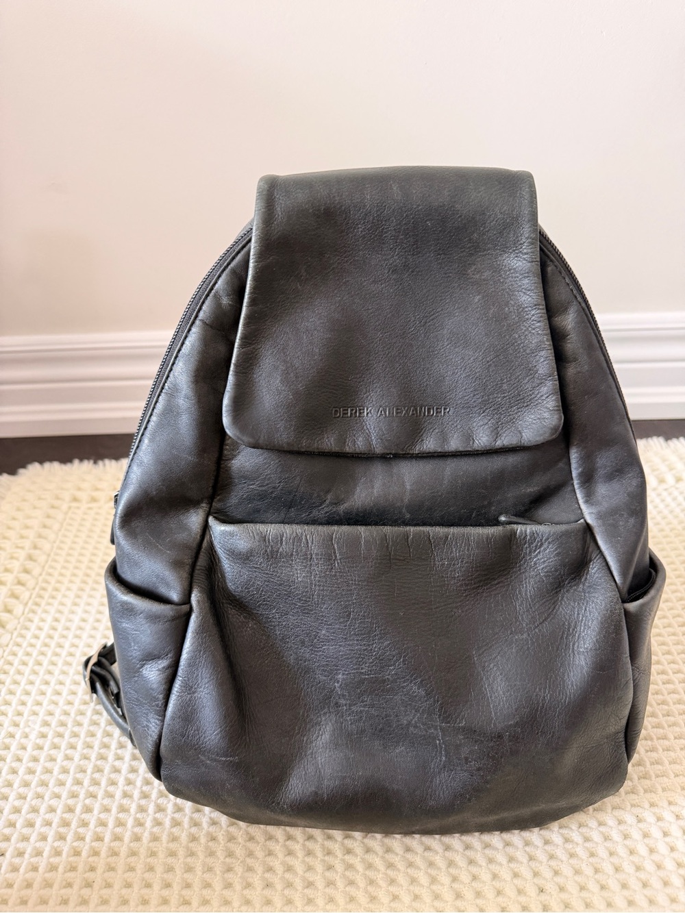 Derek Alexander Navajo Leather Sling/Backpack
